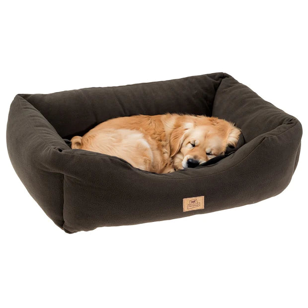 Ferplast Cuccia per Cani Coccolo Microfleece 80 Grigio cm76x56x22h Ferplast Cuccia per Cani Coccolo Microfleece 80 Grigio cm76x56x22h